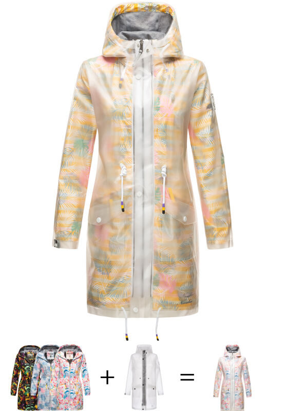 Navahoo Parella Damen Regenjacke Regenmantel B874