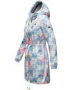 Navahoo Parella Damen 3in1 Regenjacke Regenmantel B874 Grau-Gr.L