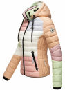 Navahoo Lulana Multikulti Damen Steppjacke color blocking B881 Past.-Gr.XS