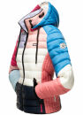 Navahoo Lulana Multikulti Damen Steppjacke color blocking B881 Dark1-Gr.XS
