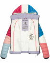 Navahoo Lulana Multikulti Damen Steppjacke color blocking B881 Dark1-Gr.XS