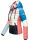 Navahoo Lulana Multikulti Damen Steppjacke color blocking B881 Dark1-Gr.XS