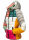 Navahoo Lulana Multikulti Damen Steppjacke color blocking B881 Dark2-Gr.S