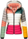 Navahoo Lulana Multikulti Damen Steppjacke color blocking...