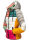 Navahoo Lulana Multikulti Damen Steppjacke color blocking B881 Dark2-Gr.M
