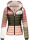 Navahoo Lulana Multikulti Damen Steppjacke color blocking B881 Natur-Gr.XS
