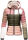 Navahoo Lulana Multikulti Damen Steppjacke color blocking B881 Natur-Gr.XS