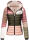 Navahoo Lulana Multikulti Damen Steppjacke color blocking B881 Natur-Gr.M
