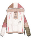 Navahoo Lulana Multikulti Damen Steppjacke color blocking B881 Natur-Gr.L