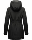 Navahoo Freezestoorm Damen Parka Winterjacke gehfüttert B885 Schwarz-Gr.XS