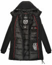 Navahoo Freezestoorm Damen Parka Winterjacke gehfüttert B885 Schwarz-Gr.XS