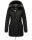 Navahoo Freezestoorm Damen Parka Winterjacke gehfüttert B885 Schwarz-Gr.XS