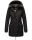 Navahoo Freezestoorm Damen Parka Winterjacke gehfüttert B885 Schwarz-Gr.M