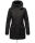 Navahoo Freezestoorm Damen Parka Winterjacke gehfüttert B885 Schwarz-Gr.M