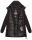 Navahoo Freezestoorm Damen Parka Winterjacke gehfüttert B885 Schwarz-Gr.M