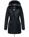 Navahoo Freezestoorm Damen Parka Winterjacke gehfüttert B885 Navy-Gr.XS