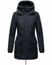 Navahoo Freezestoorm Damen Parka Winterjacke gehfüttert B885 Navy-Gr.XS