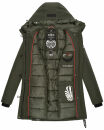 Navahoo Freezestoorm Damen Parka Winterjacke gehfüttert B885 Olive-Gr.XS