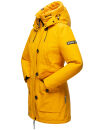 Navahoo Freezestoorm Damen Parka Winterjacke gehfüttert B885 Gelb-Gr.M