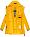 Navahoo Freezestoorm Damen Parka Winterjacke gehfüttert B885 Gelb-Gr.M