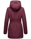 Navahoo Freezestoorm Damen Parka Winterjacke gehfüttert B885 Weinrot-Gr.L