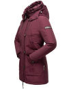 Navahoo Freezestoorm Damen Parka Winterjacke gehfüttert B885 Weinrot-Gr.L