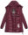 Navahoo Freezestoorm Damen Parka Winterjacke gehfüttert B885 Weinrot-Gr.L