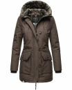 Navahoo Freezestoorm Damen Parka Winterjacke gehfüttert B885 Anthrazit-Gr.XS