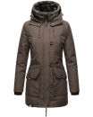 Navahoo Freezestoorm Damen Parka Winterjacke gehfüttert B885 Anthrazit-Gr.XS