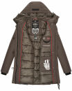 Navahoo Freezestoorm Damen Parka Winterjacke gehfüttert B885 Anthrazit-Gr.XS