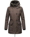 Navahoo Freezestoorm Damen Parka Winterjacke gehfüttert B885 Anthrazit-Gr.M