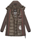 Navahoo Freezestoorm Damen Parka Winterjacke gehfüttert B885 Anthrazit-Gr.M