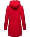 Marikoo Leilaniaa Damen  Mantel Trenchcoat Wintermantel B888 Rot Größe S - Gr. 36