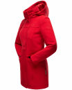 Marikoo Leilaniaa Damen  Mantel Trenchcoat Wintermantel B888 Rot Größe S - Gr. 36