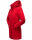 Marikoo Leilaniaa Damen  Mantel Trenchcoat Wintermantel B888 Rot Größe S - Gr. 36
