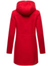 Marikoo Leilaniaa Damen  Mantel Trenchcoat Wintermantel B888 Rot Größe M - Gr. 38