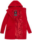 Marikoo Leilaniaa Damen  Mantel Trenchcoat Wintermantel B888 Rot Größe L - Gr. 40