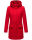 Marikoo Leilaniaa Damen  Mantel Trenchcoat Wintermantel B888 Rot Größe L - Gr. 40