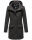 Marikoo Leilaniaa Damen  Mantel Trenchcoat Wintermantel B888 Anthrazit Größe S - Gr. 36