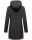 Marikoo Leilaniaa Damen  Mantel Trenchcoat Wintermantel B888 Anthrazit Größe S - Gr. 36