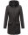 Marikoo Leilaniaa Damen  Mantel Trenchcoat Wintermantel B888 Anthrazit Größe M - Gr. 38