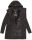 Marikoo Leilaniaa Damen  Mantel Trenchcoat Wintermantel B888 Anthrazit Größe M - Gr. 38
