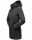 Marikoo Leilaniaa Damen  Mantel Trenchcoat Wintermantel B888 Anthrazit Größe XXL - Gr. 44