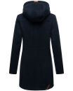 Marikoo Leilaniaa Damen  Mantel Trenchcoat Wintermantel B888 Navy Größe M - Gr. 38