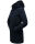 Marikoo Leilaniaa Damen  Mantel Trenchcoat Wintermantel B888 Navy Größe M - Gr. 38