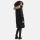 Marikoo Schneesternchen Damen Winterjacke Parka Mantel lang Kapuze B890 Schw.-Gr.XXL