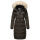 Marikoo Schneesternchen Damen Winterjacke Parka Mantel lang Kapuze B890 Anthr.-Gr.L