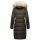 Marikoo Schneesternchen Damen Winterjacke Parka Mantel lang Kapuze B890 Anthr.-Gr.L