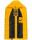 Navahoo Madilynaa Damen Winter Steppweste mit Kapuze B891 Gelb-Gr.XS