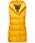 Navahoo Madilynaa Damen Winter Steppweste mit Kapuze B891 Gelb-Gr.M
